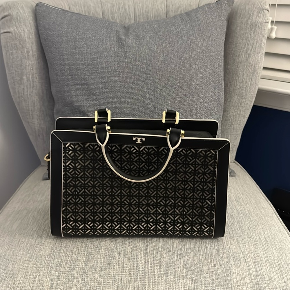 Tori Burch eyelit handbag